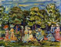 Prendergast, Maurice Brazil - Summer in the Park